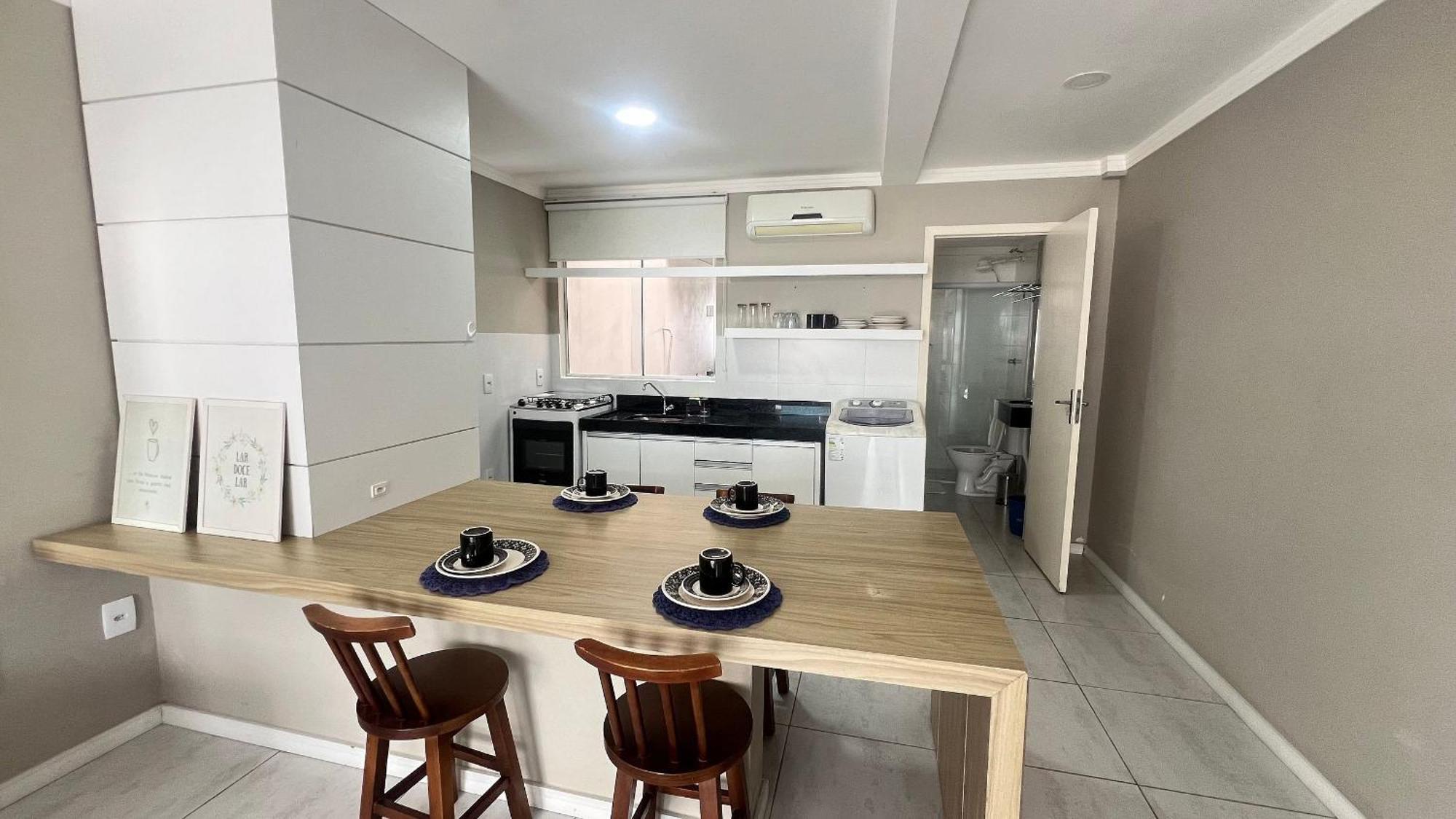 Residencial Tia Dilma Apartment Бомбиняс Екстериор снимка